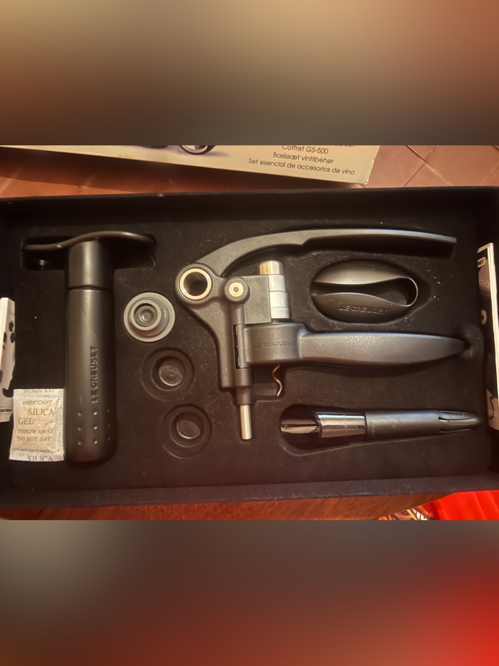 Le Creuset GS-500 Wine Accessories Essentials Set-Preowned